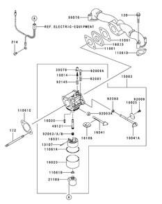 Part Location Diagram of KM-49121-7010 MTD Nozzle-Main
